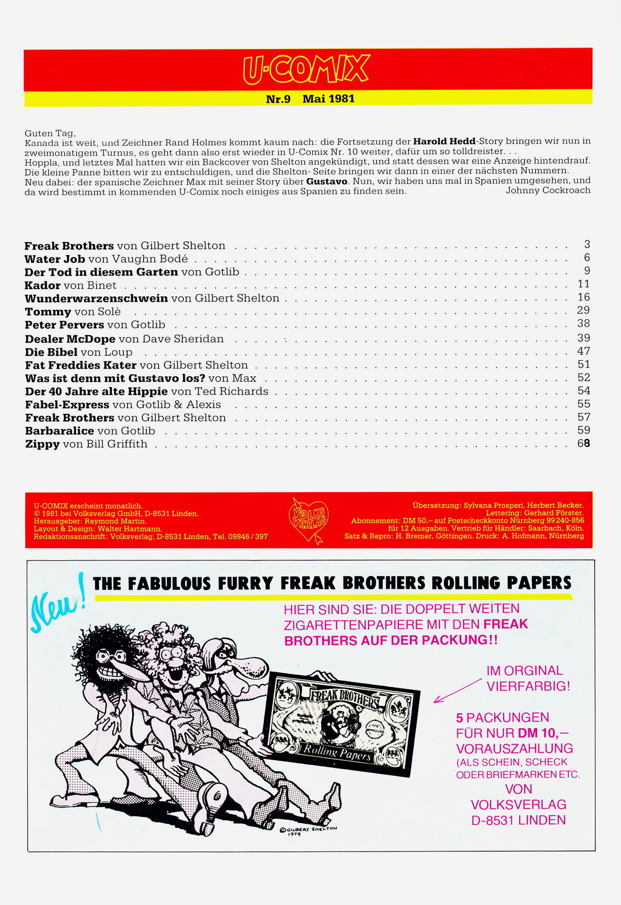 U-Comix #009 page 2 full
