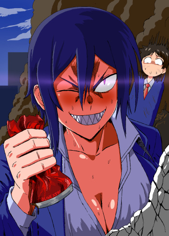 Hitomi-chan wa Hitomishiri drawings cover
