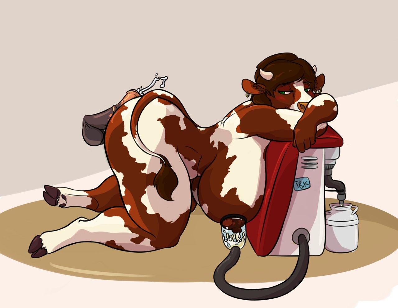 Malt And Ava the Cows page 1 full