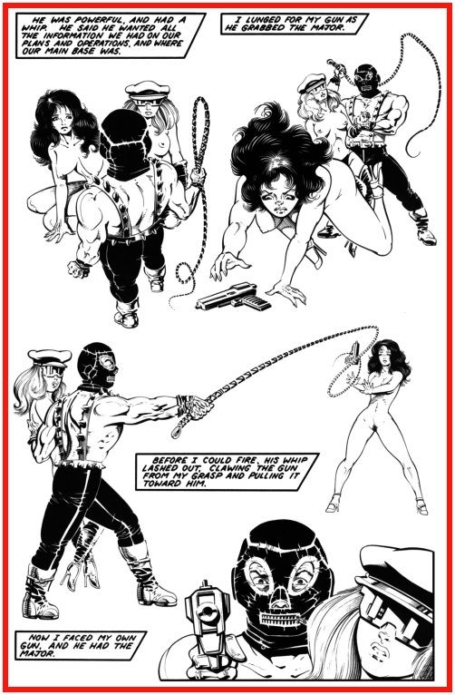 Bondage Girls at War #02 : Man Trouble and a Whip page 9 full