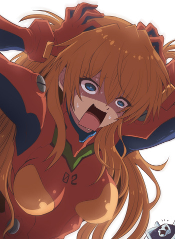 Evangelion x Konosuba parody artwork by Takanasu05 cover