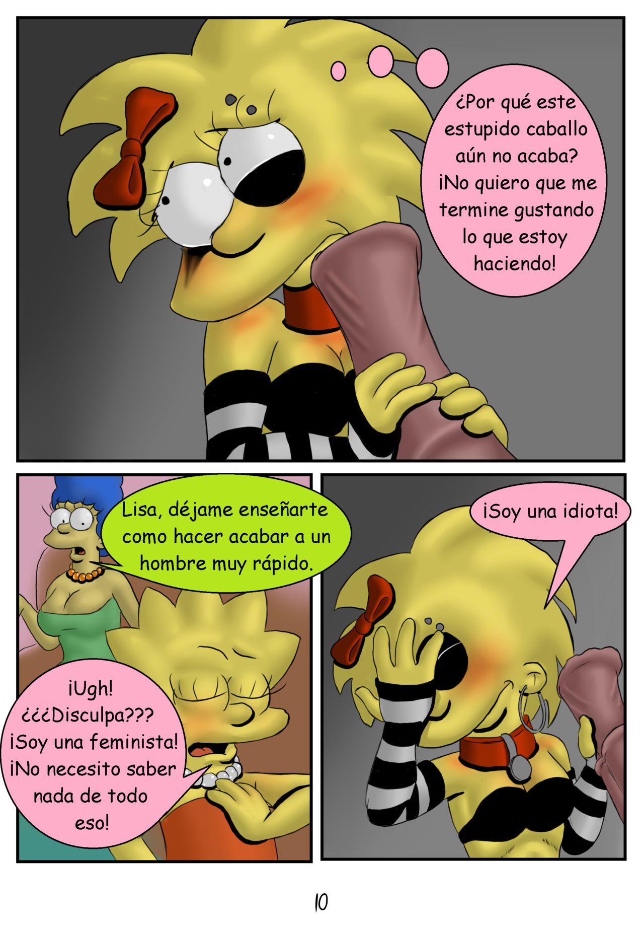 Simpsons xxx - Cria de animales page 10 full