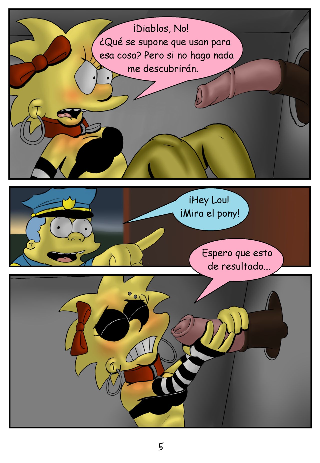 Simpsons xxx - Cria de animales page 5 full