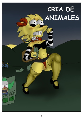 Simpsons xxx - Cria de animales cover