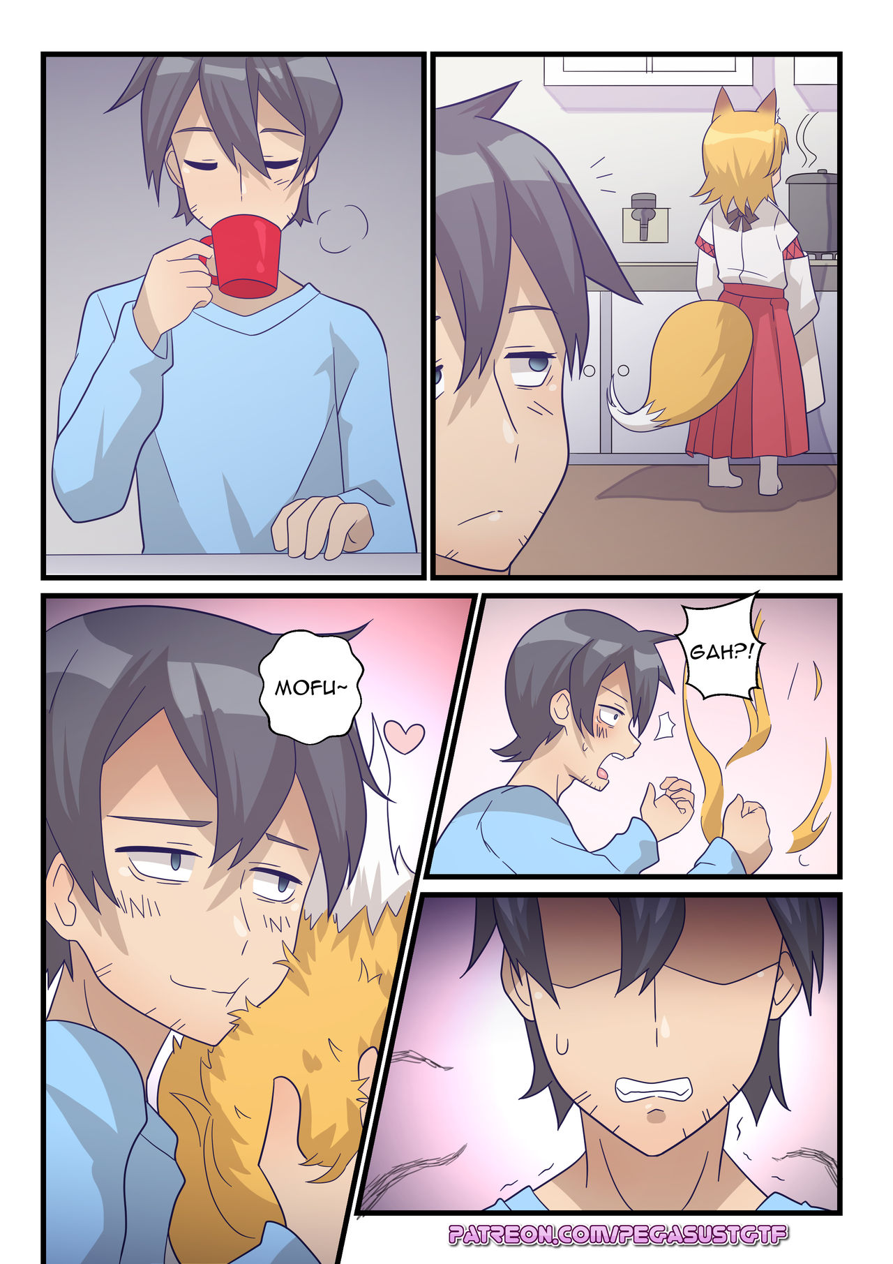 The Helpful Fox Senko-san TG page 1 full