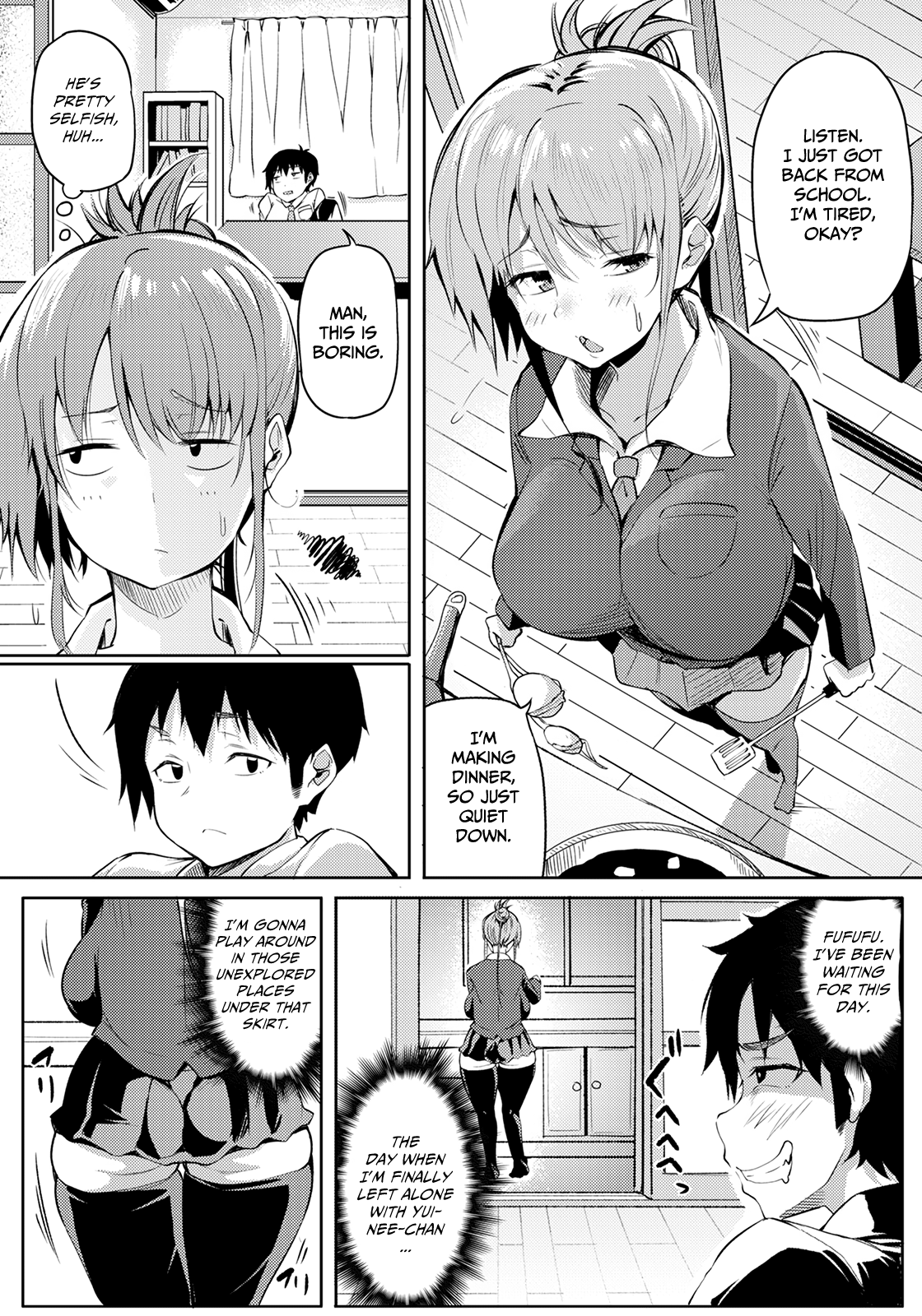 Onee-chan Ecchi na Ko wa Karai Dakara ne! | Onee-chan Hates Naughty Boys! page 3 full
