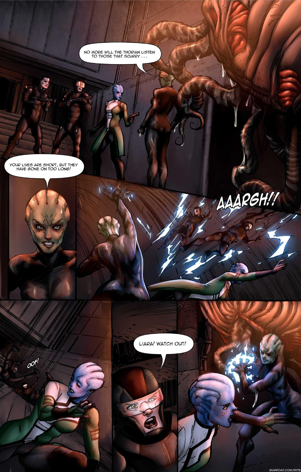 Mass Effect: Wrath of the Thorian page 2 full