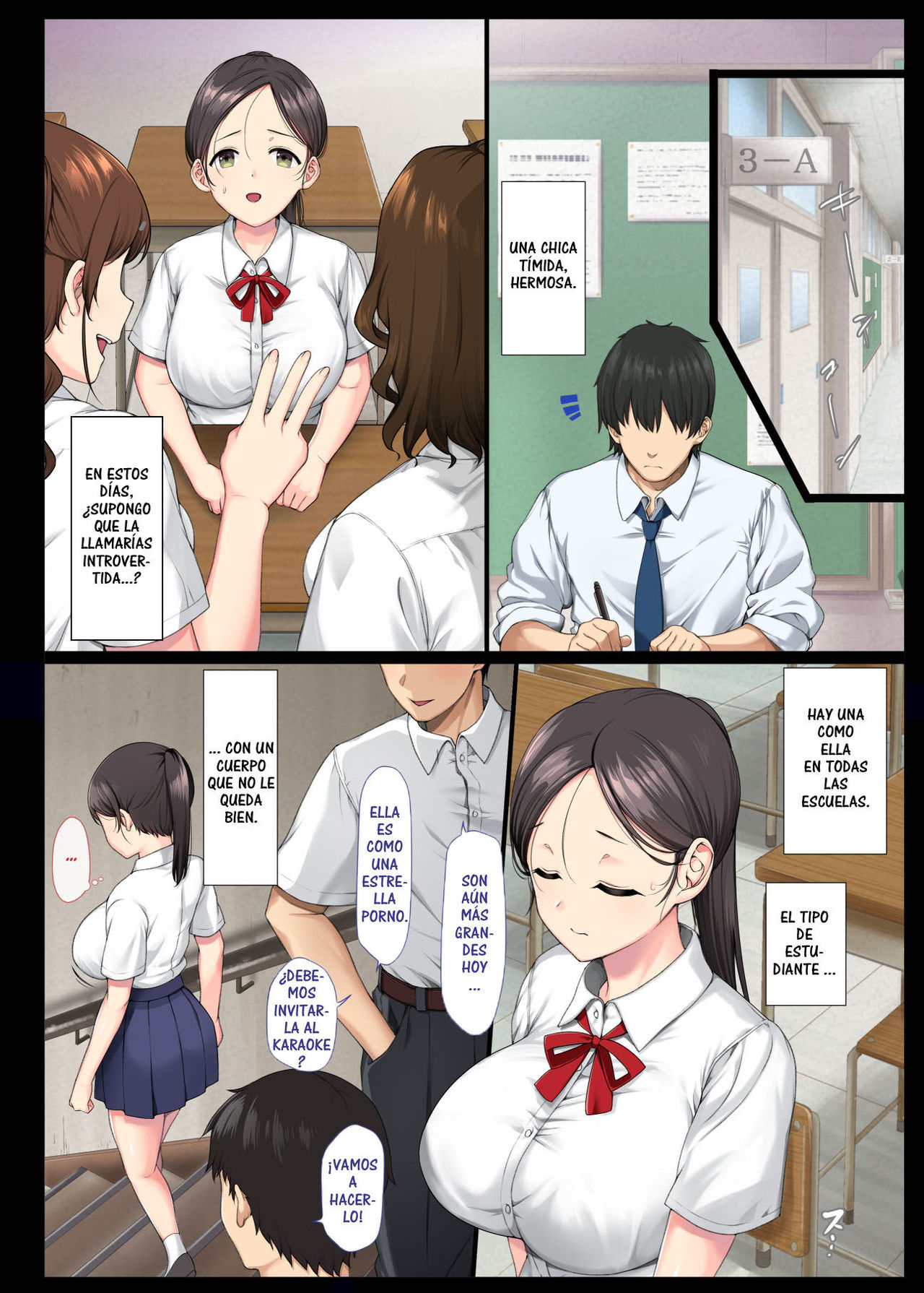 Una belleza introvertida es violada una y otra vez por su profesor de aula page 4 full