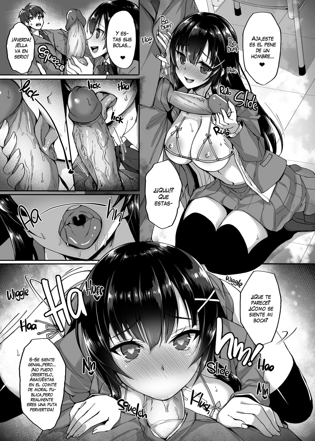 Chishojo Fuuki Iin no Minna ni Ienai Inbi na Onegai | The Perverted Virgin Public Morals Committee Member’s Secret Naughty Request page 5 full