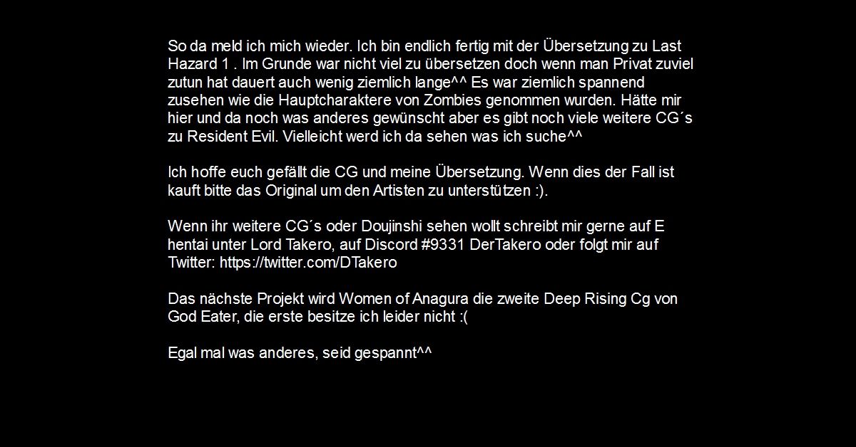 Last Hazard  German Version page 2 full