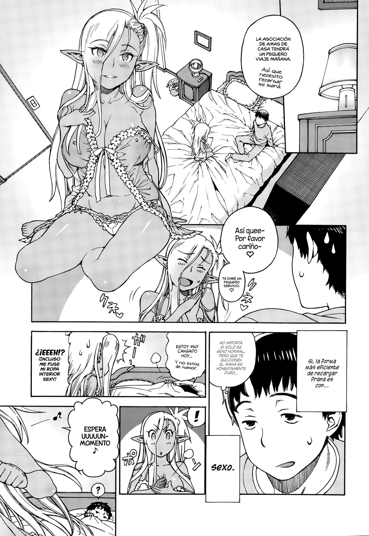 Ore no Yome ga Dark Elf na Ken | El Caso de mi Esposa Elfa Oscura page 9 full