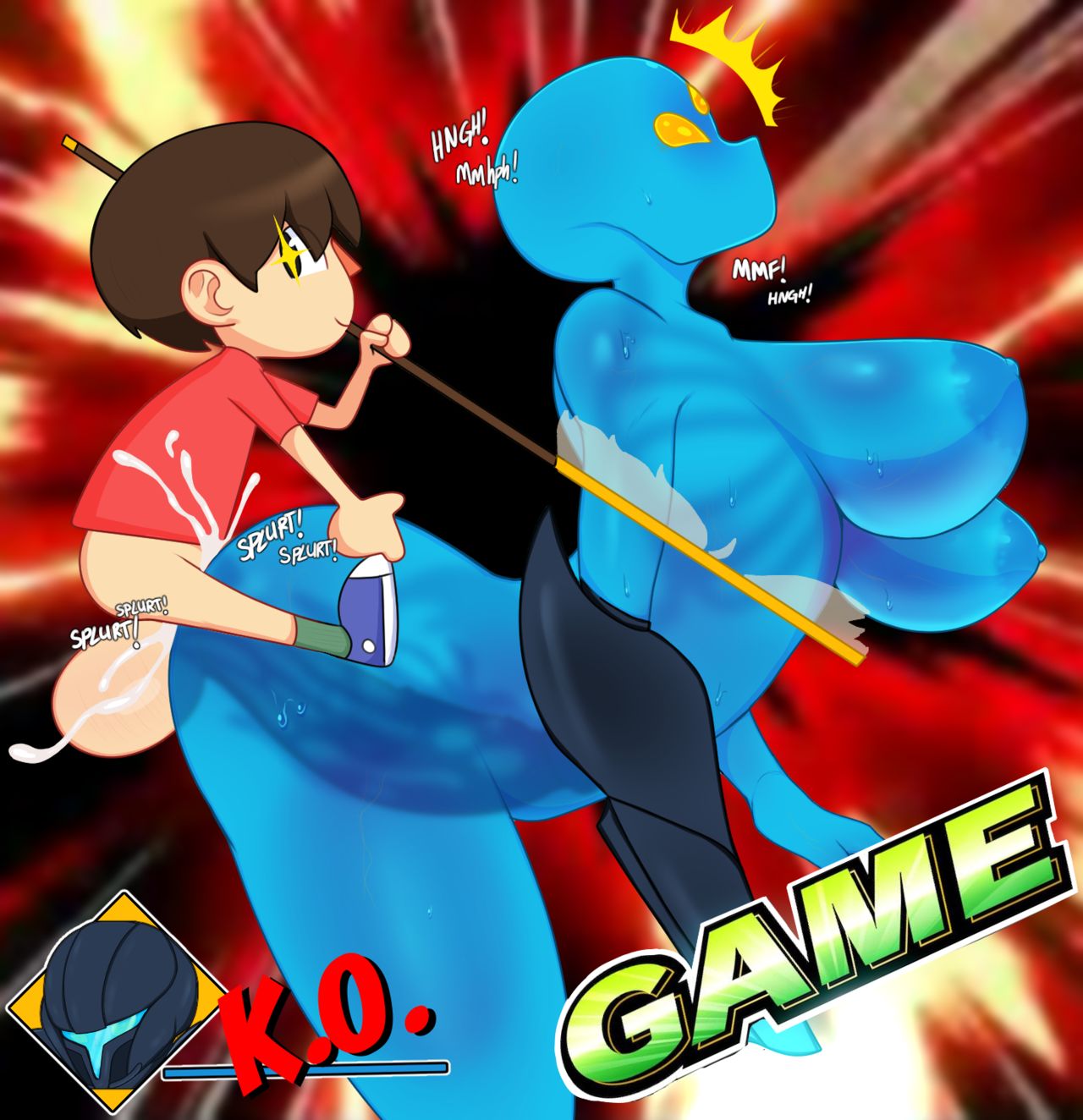 Dark Samus vs Villager page 6 full