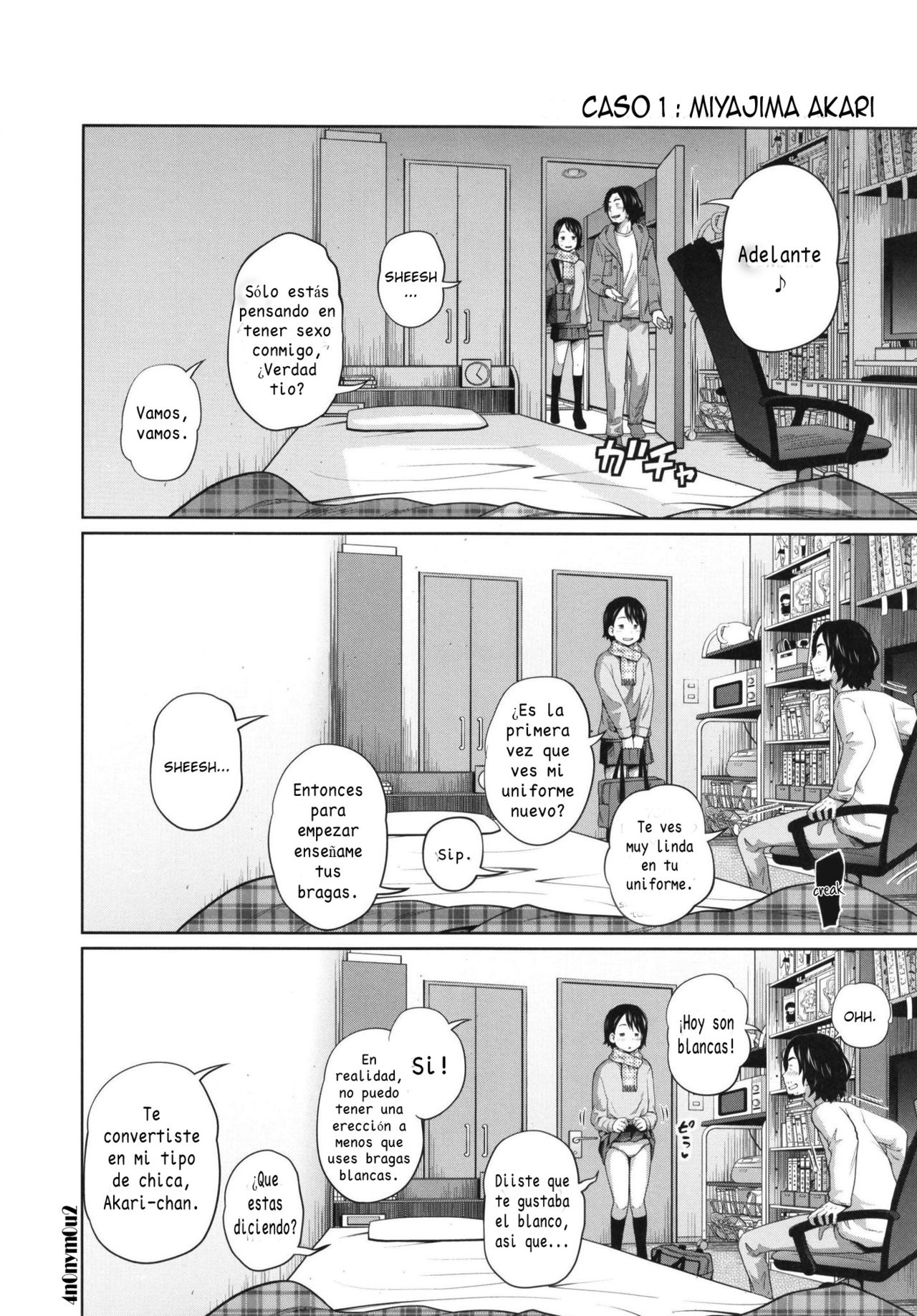 Kono Naka ni Kinshin Soukan Shiteiru Musume ga 3-nin Imasu #02 | Entre estas chicas hay 3 que mantienen relaciones sexuales incestuosas #2 page 4 full