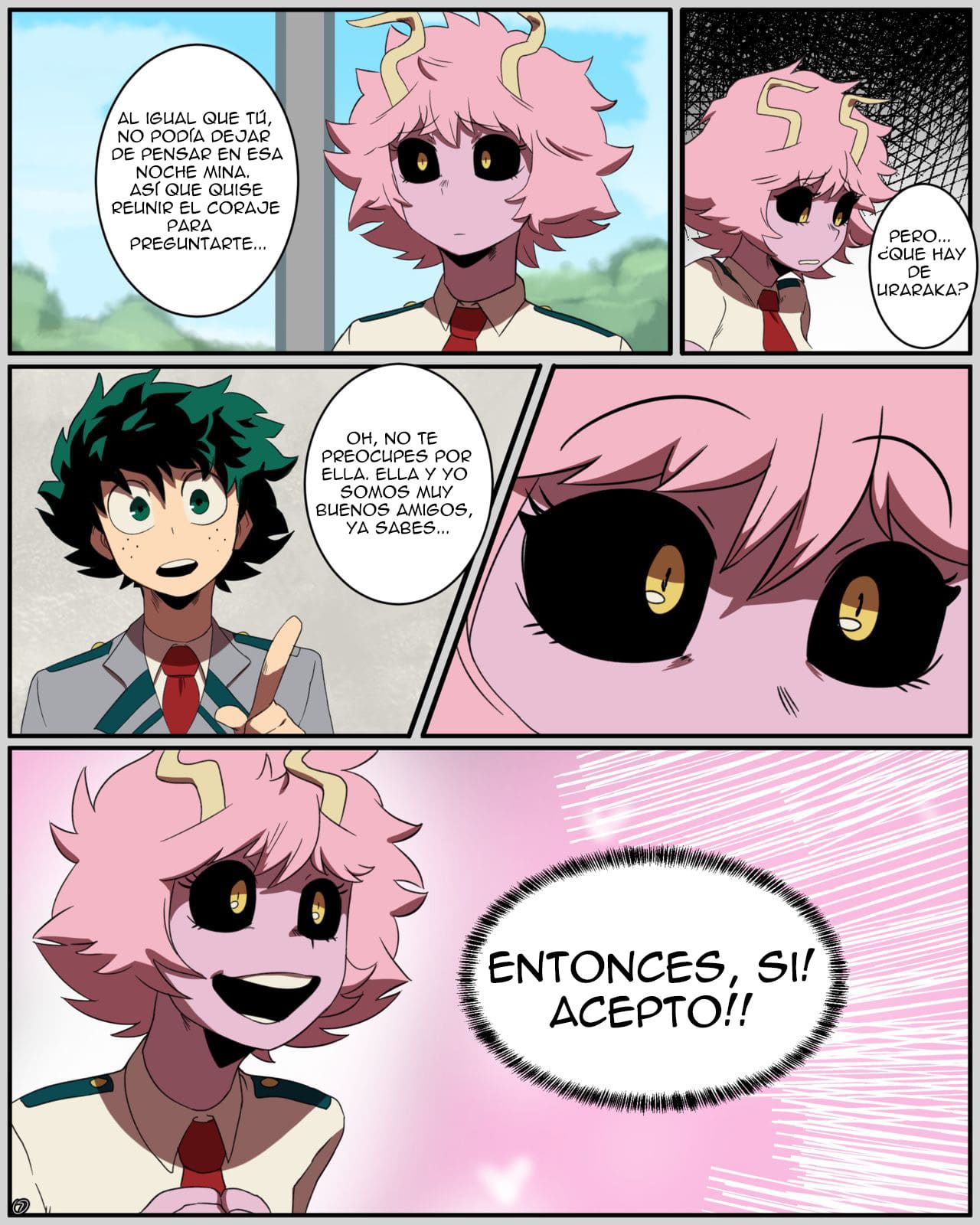 Mina X Izuku page 8 full