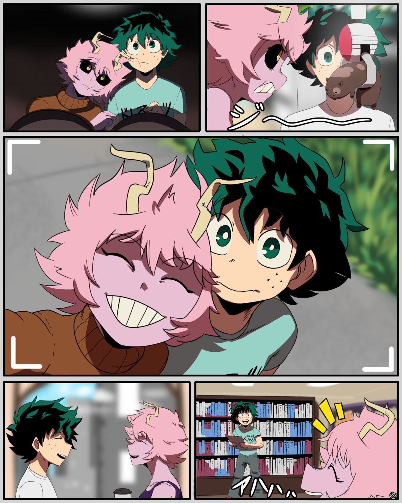 Mina X Izuku page 9 full