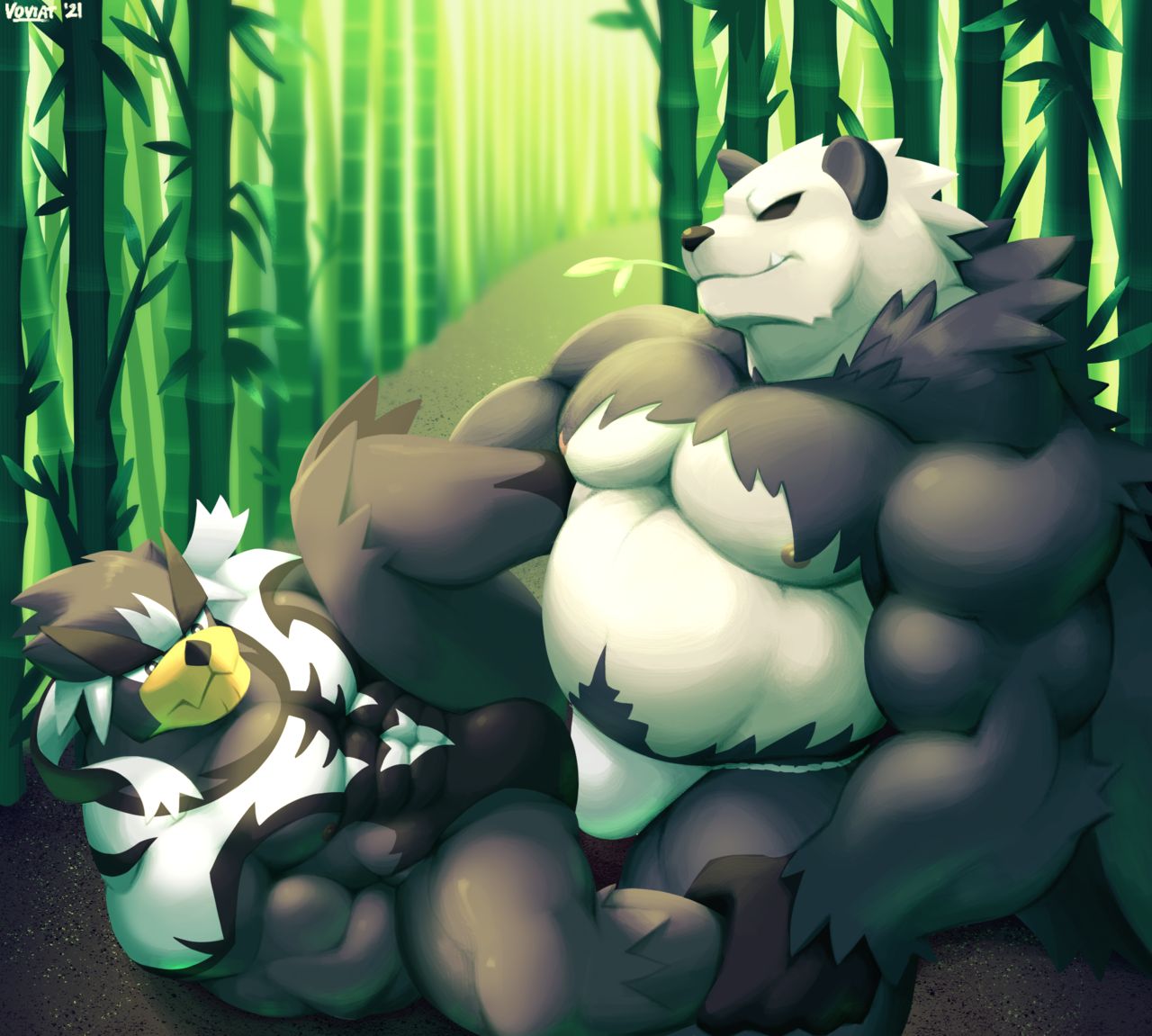 Urshifu &amp; Pangoro page 1 full