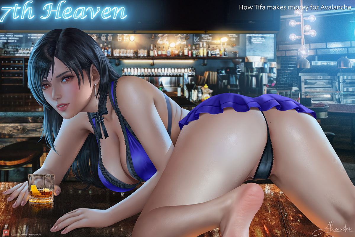 Tifa makes money for Avalanche page 1 full
