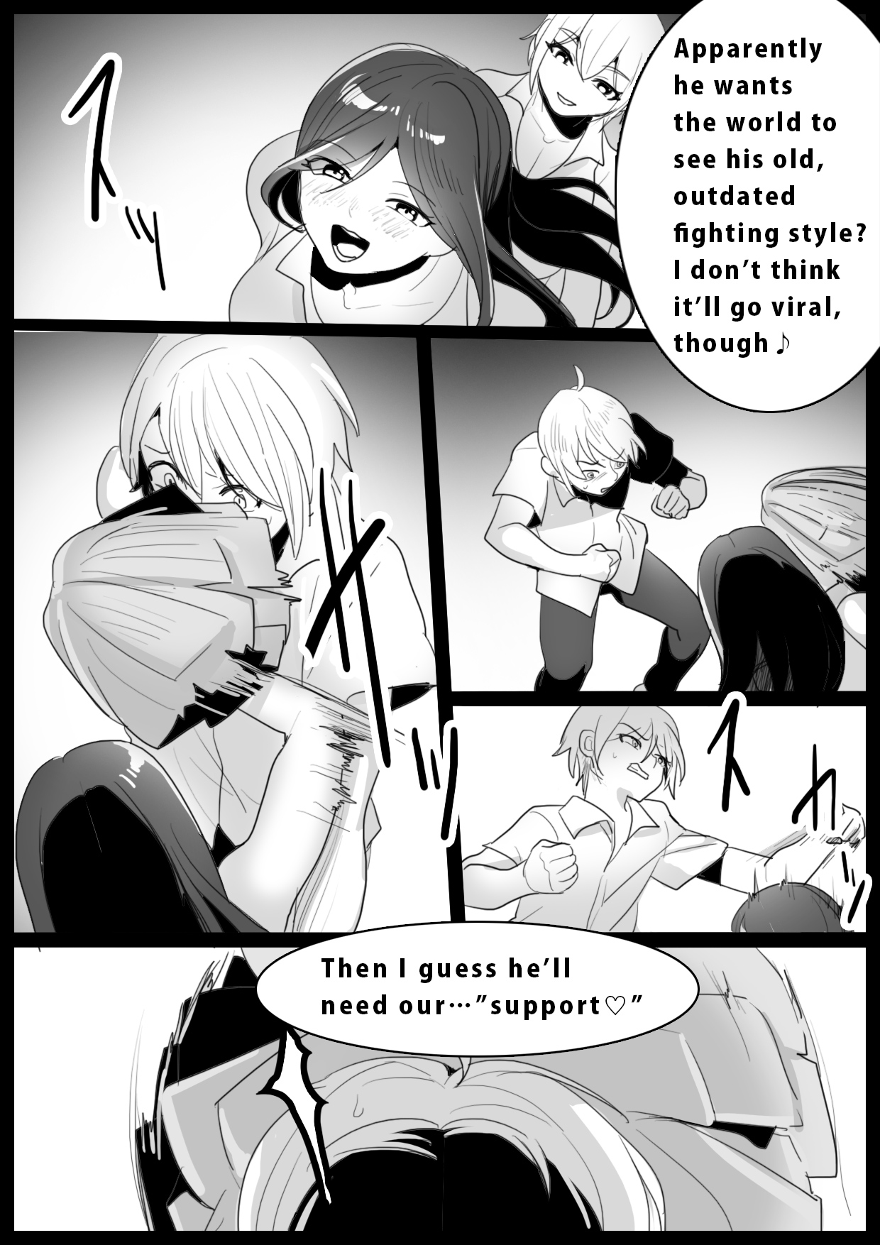 Girls Beat! vs Shizuku &amp; Mia English ver page 2 full