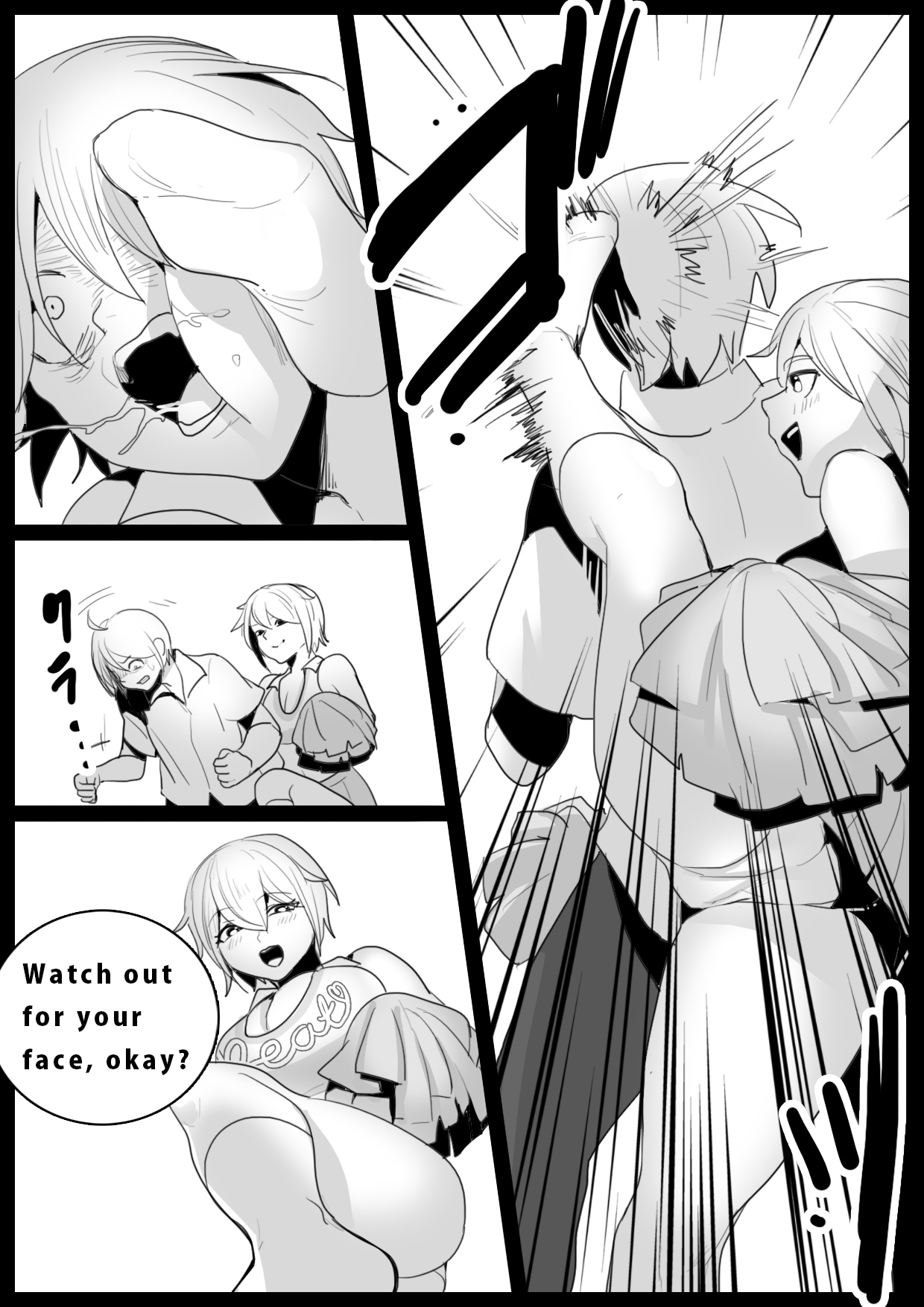 Girls Beat! vs Shizuku &amp; Mia English ver page 3 full