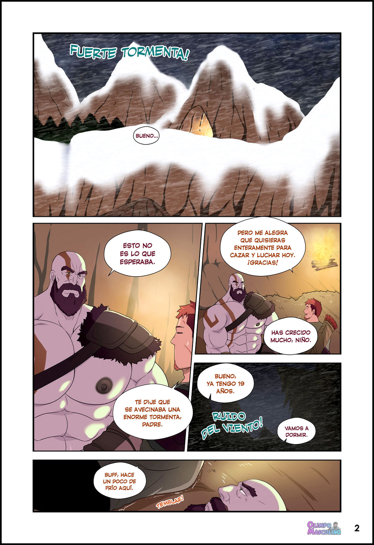 God of War - Noche de deseo - Ducka page 2 full