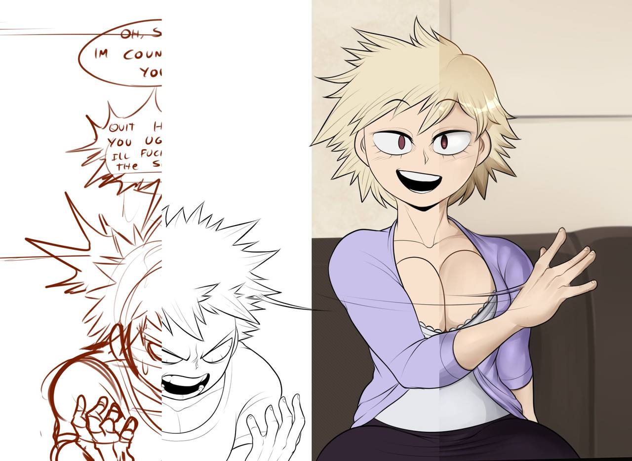 Milf Bakugou page 3 full