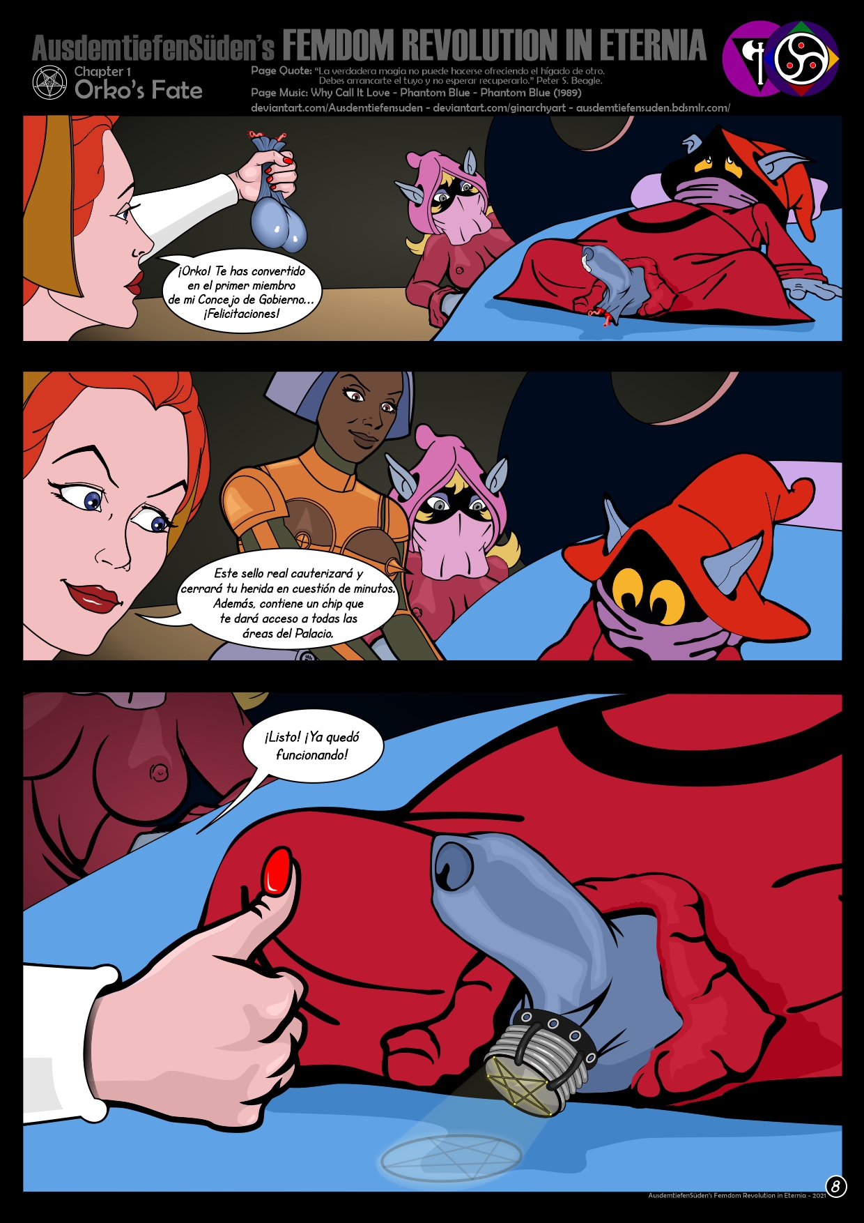Femdom Revolution in Eternia  - Capítulo 1 page 9 full