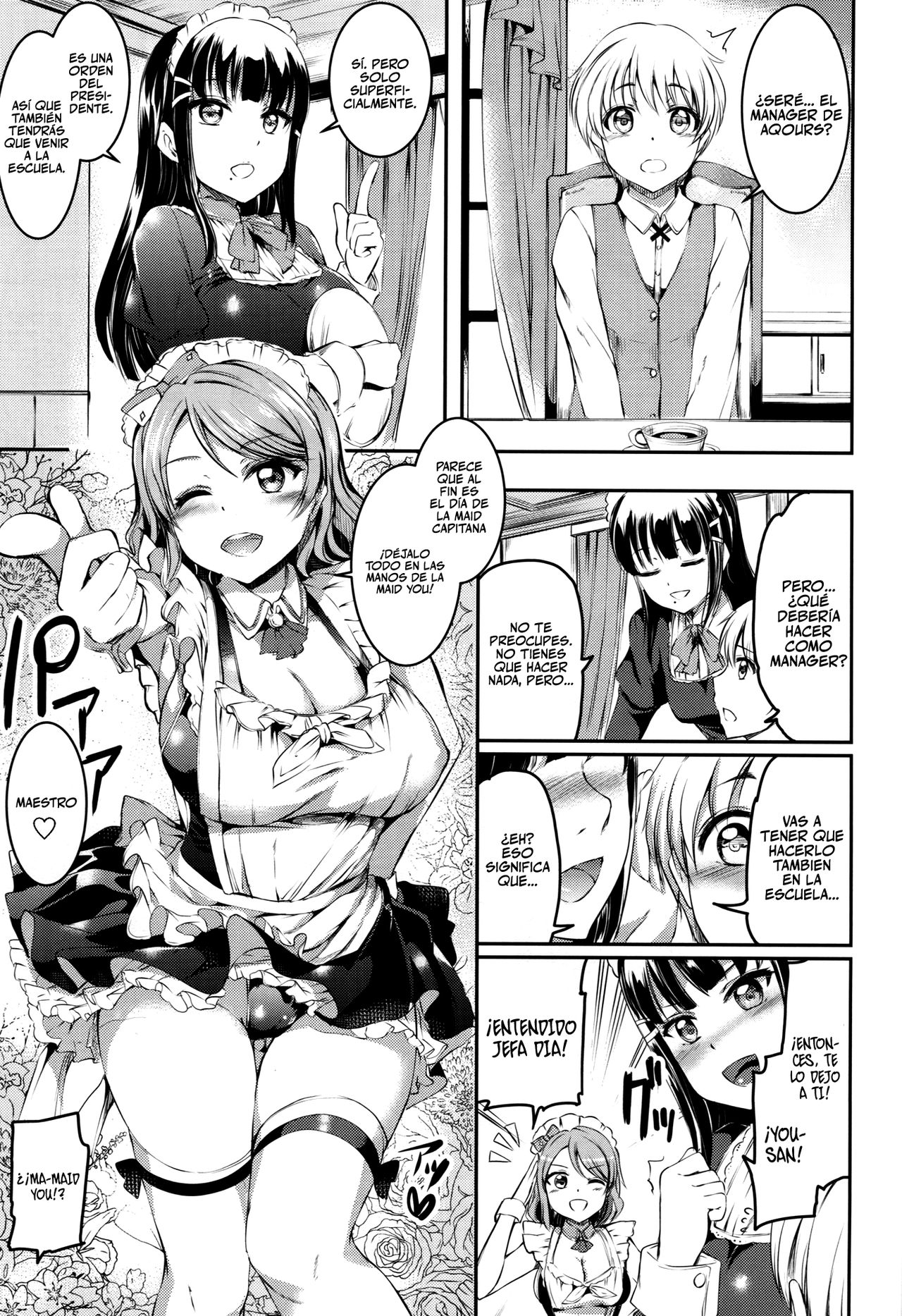 Maid Live! Sunshine!! LOVE SAILING! page 5 full