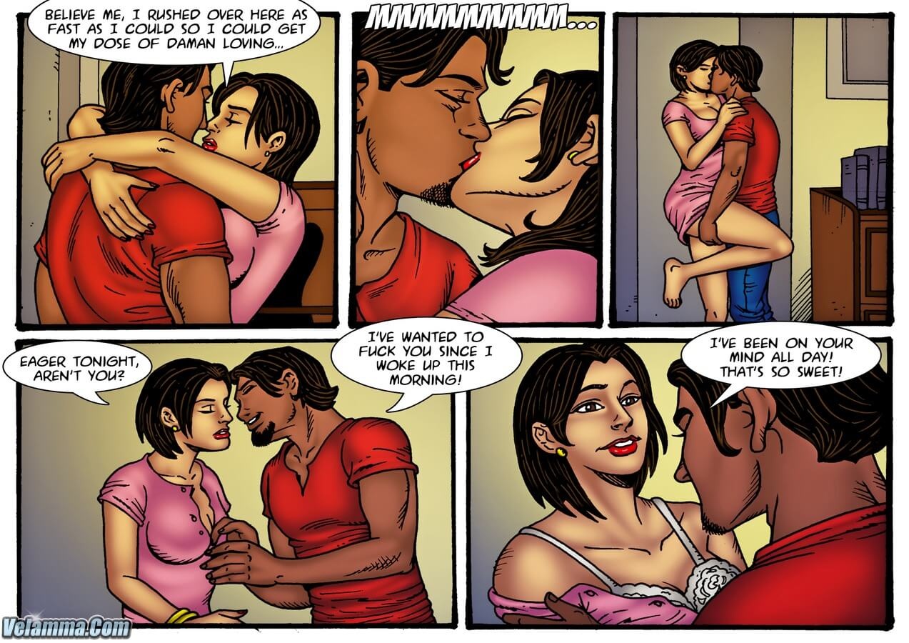Velamma Dreams #6 page 8 full