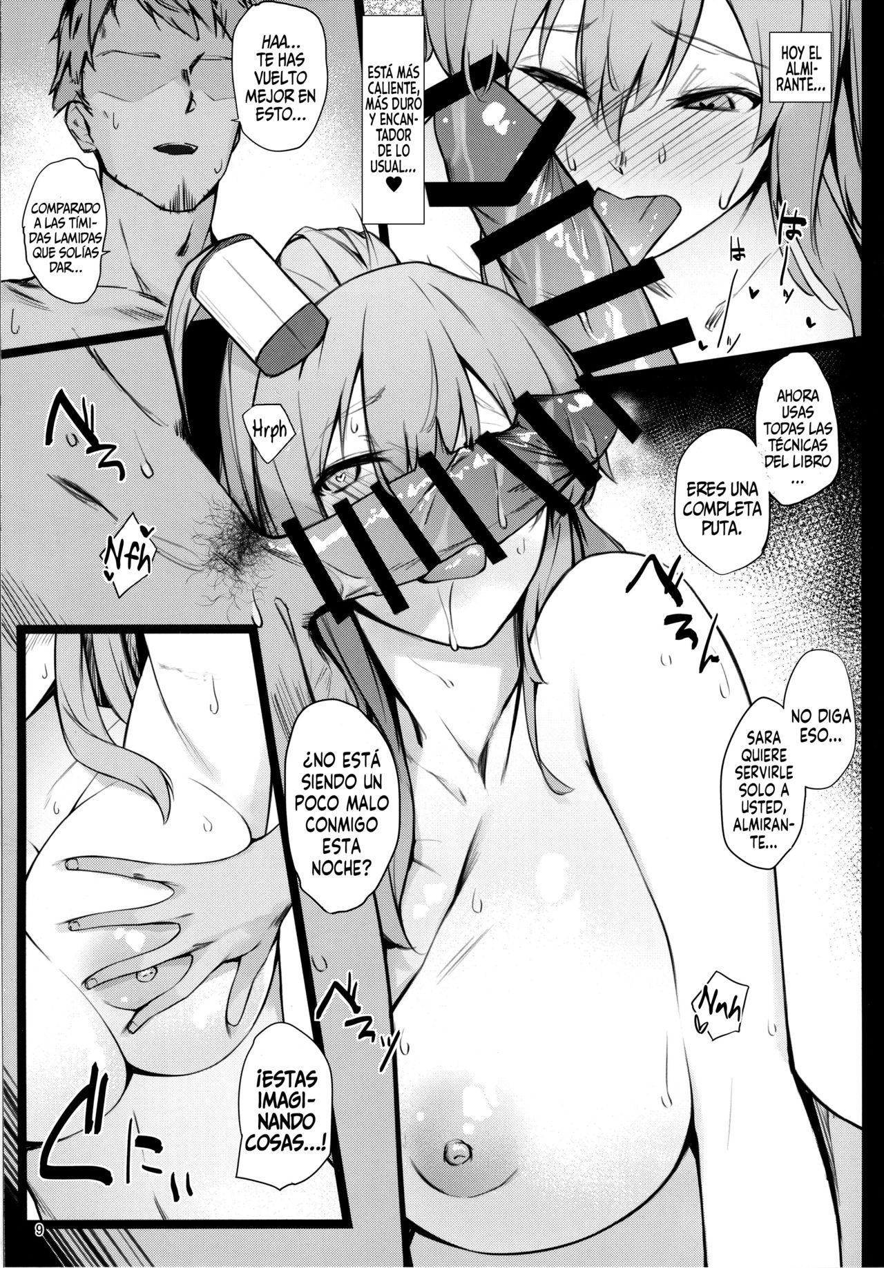 Mashou no Kantai 2 | Dulce Cuerpo de Diablura 2 page 8 full