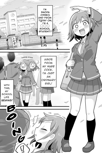 Futanari Dekachin School Life cover