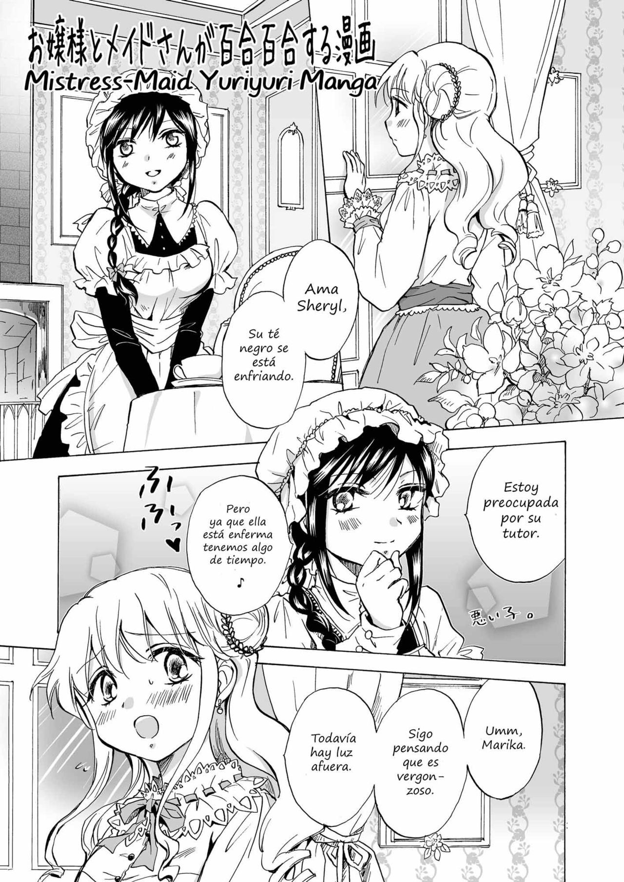 Ojou-sama to Maid-san ga Yuriyuri Suru Manga page 3 full