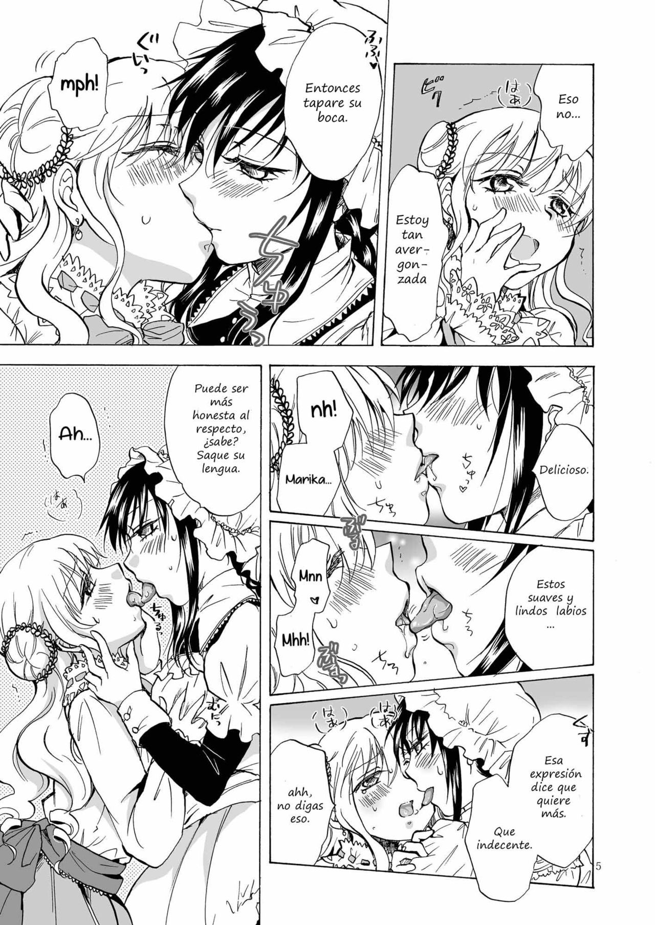 Ojou-sama to Maid-san ga Yuriyuri Suru Manga page 5 full