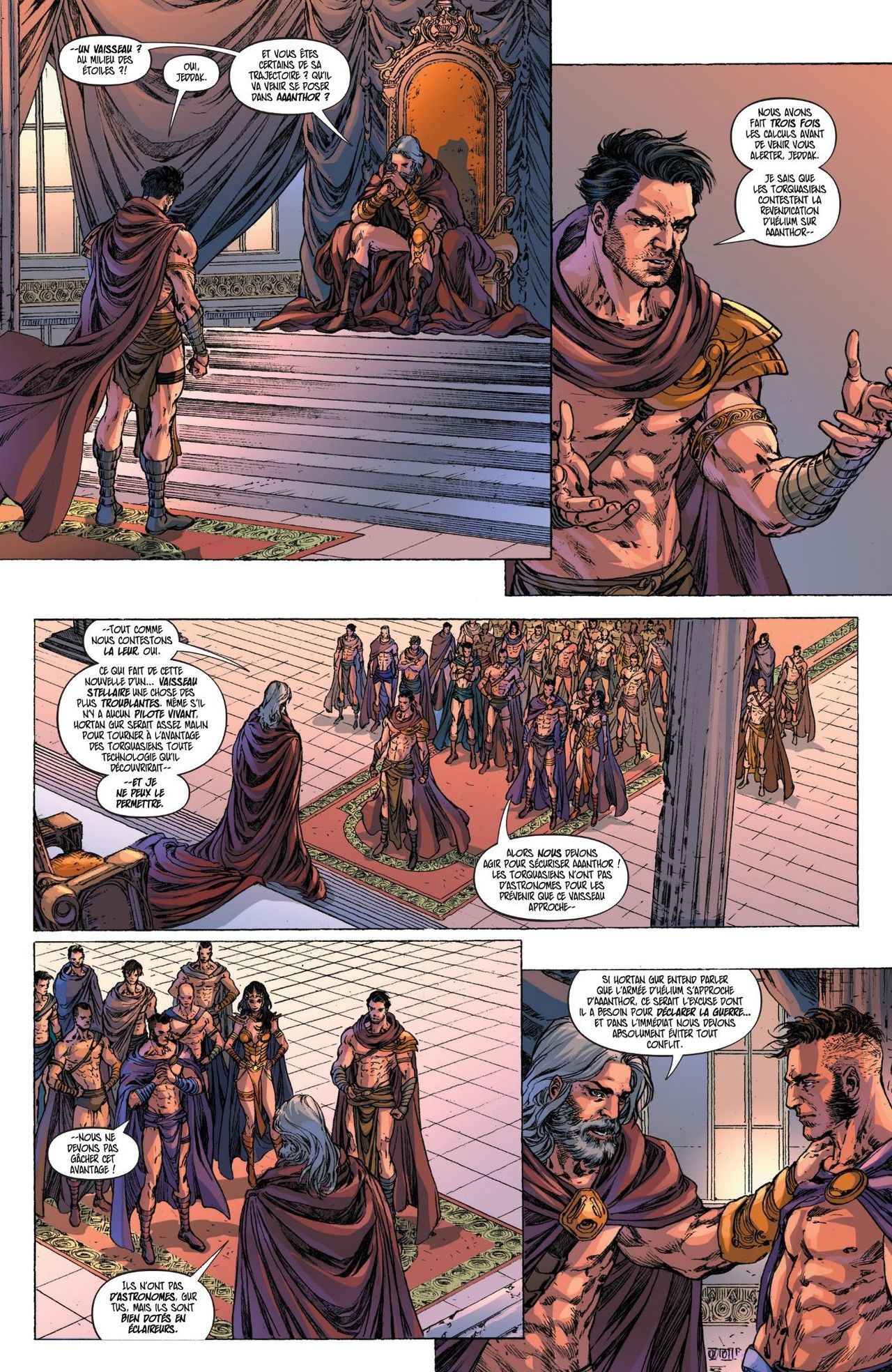 Vampirella &amp; Dejah Thoris  T1 à T5 page 10 full