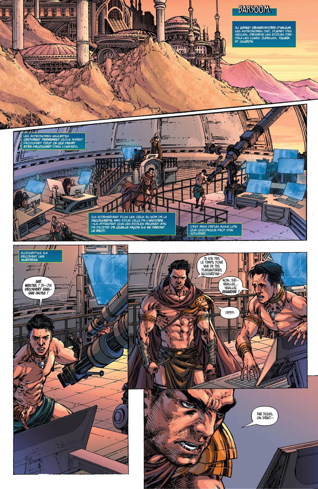 Vampirella &amp; Dejah Thoris  T1 à T5 page 9 full