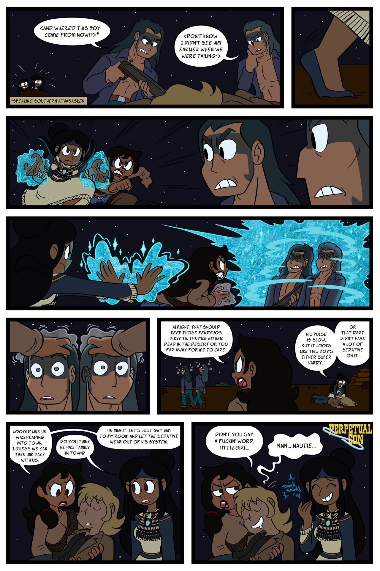 Perpetual Son: The Thing About These Human Girls page 5 full