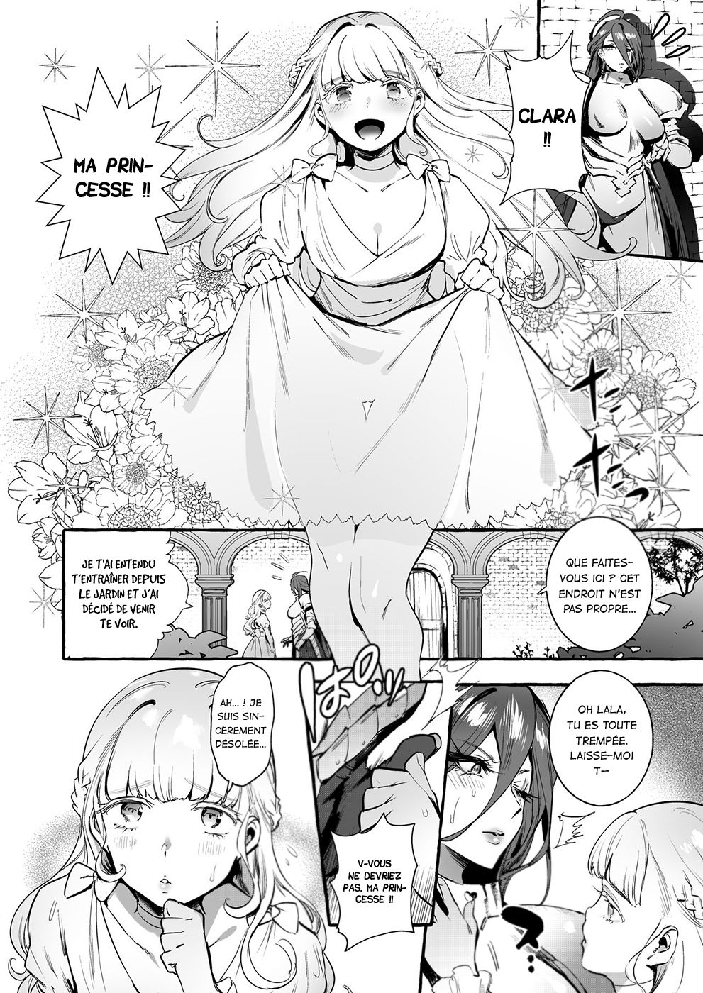 Ochinpo Onna Knight to Shojo Hime | Lady Cock Knight and Her Princess page 3 full
