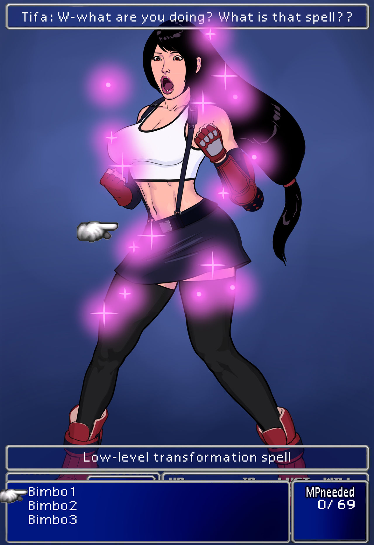 Final Fantasy: Tifa Dress Up page 2 full