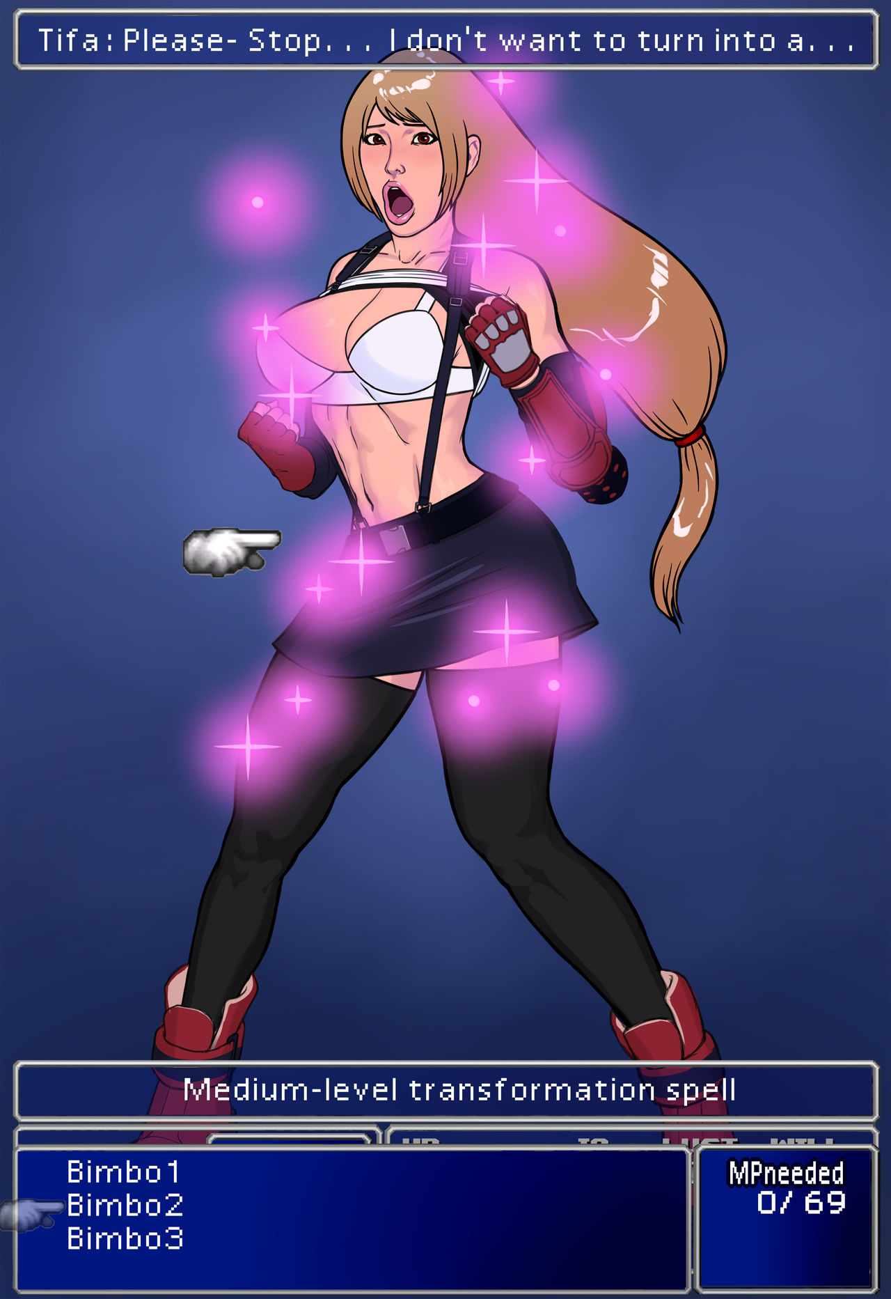 Final Fantasy: Tifa Dress Up page 5 full