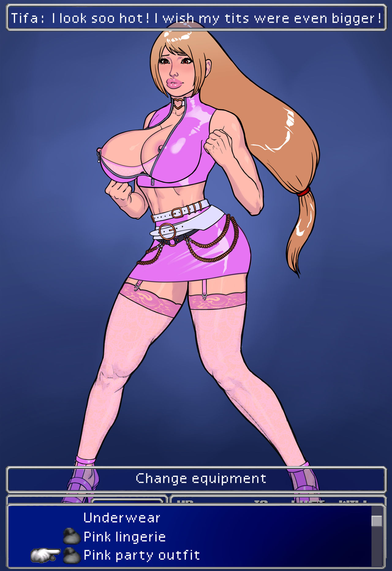Final Fantasy: Tifa Dress Up page 9 full