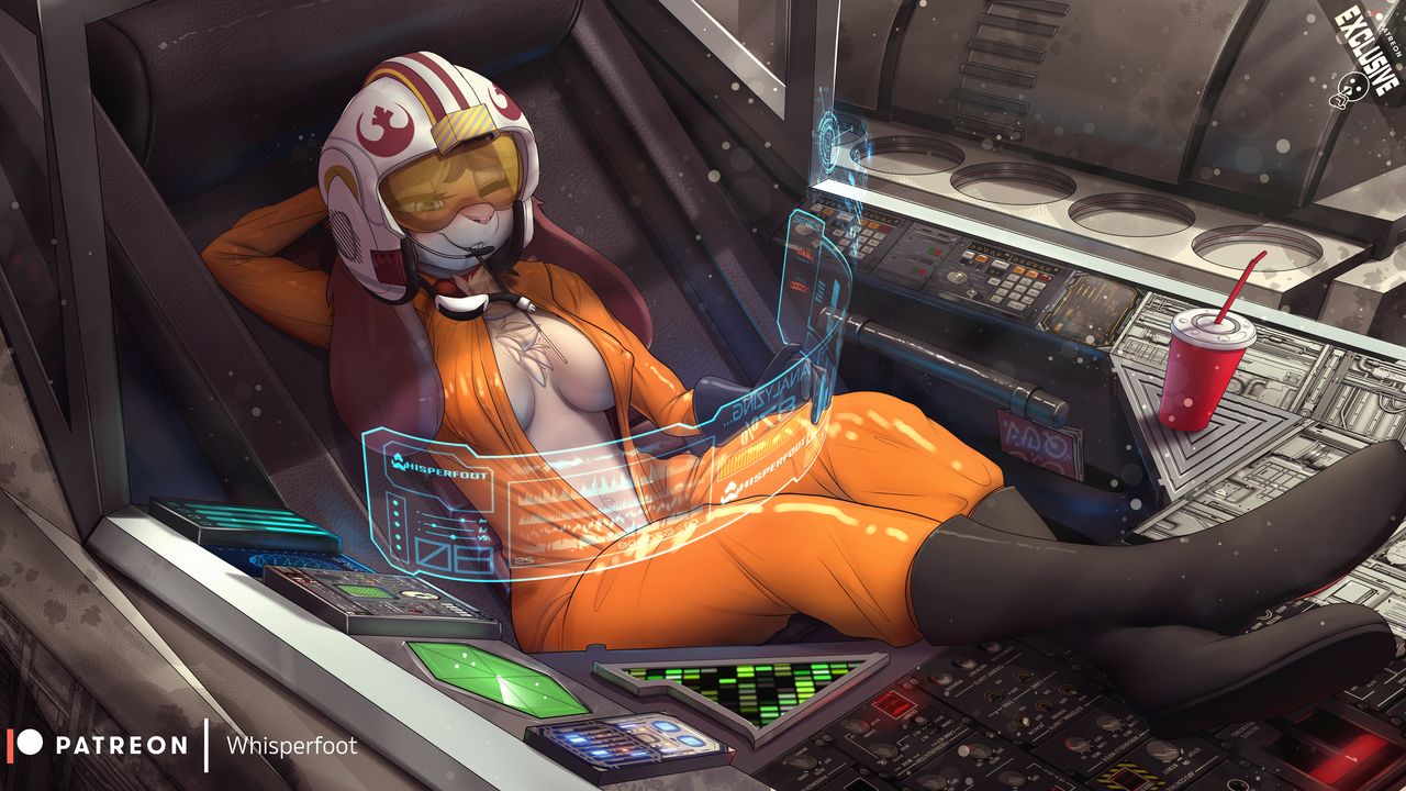 Star Wars Bunny Lop In An X-Wing page 8 full