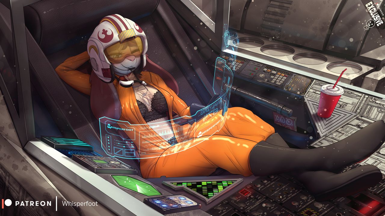 Star Wars Bunny Lop In An X-Wing page 9 full