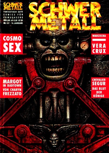 Schwermetall #157 cover