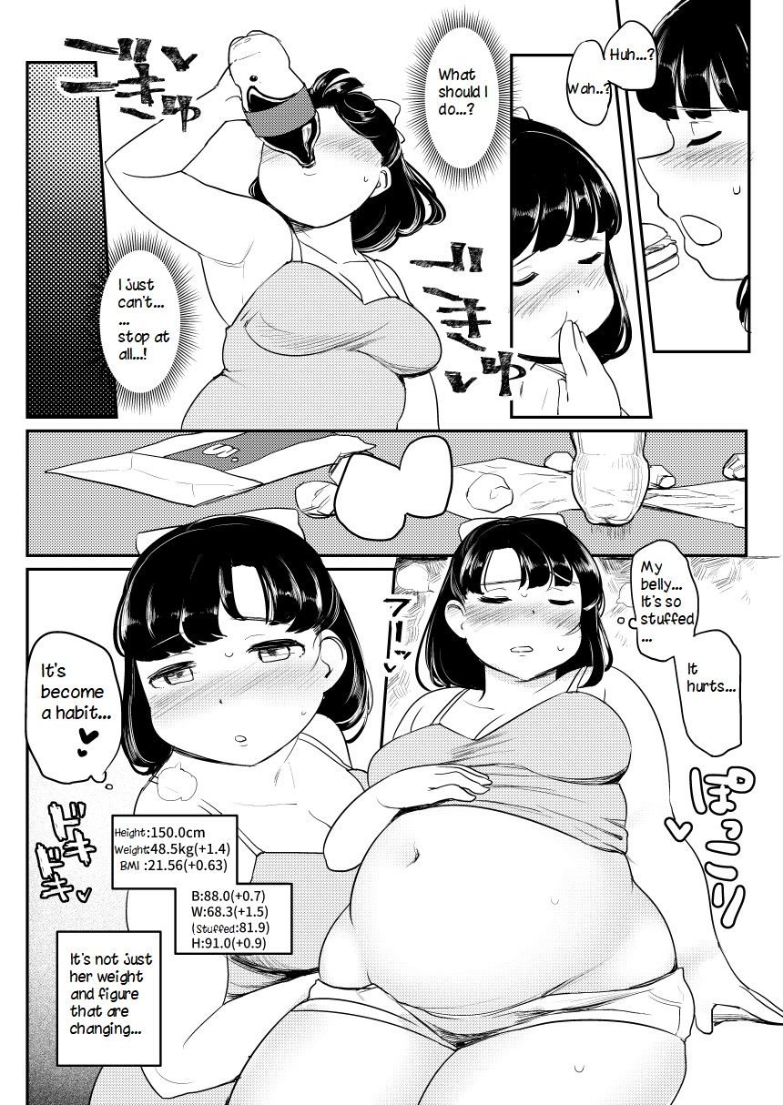 Ayano's Weight Gain Diary page 6 full