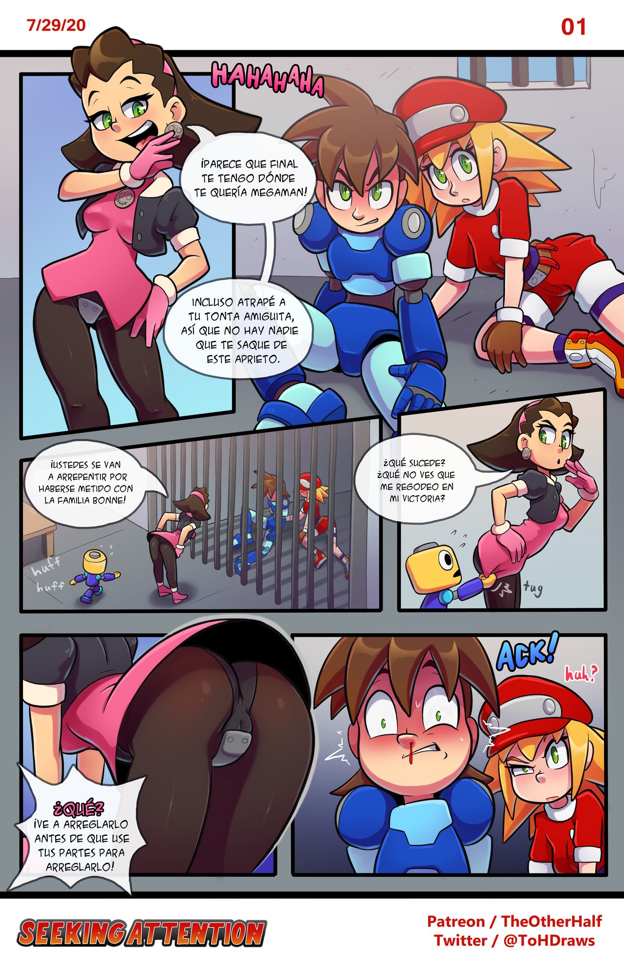 Seeking Attention   Complete page 1 full