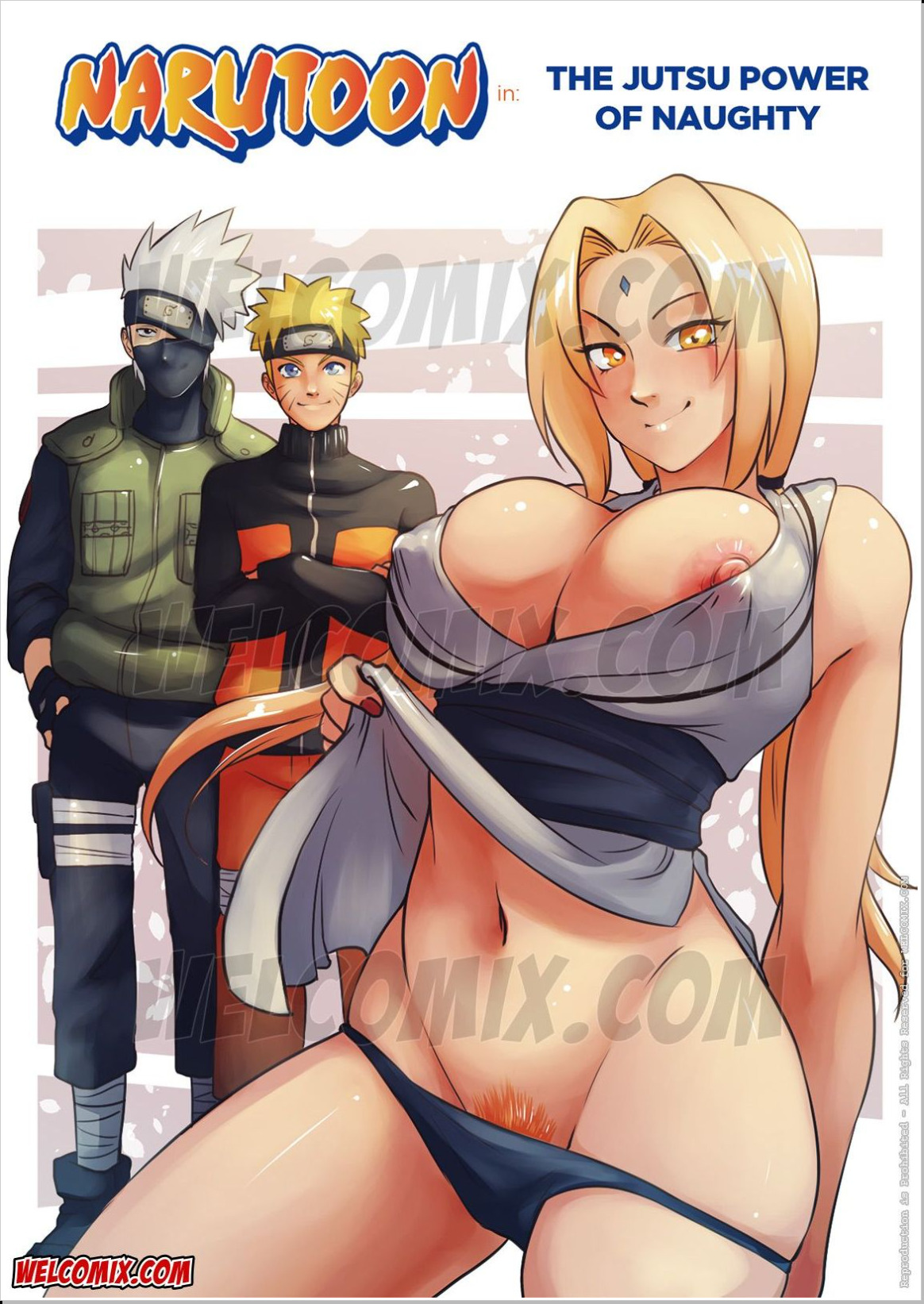 Narutoon 1  - The Jutsu Power of Naughty - English page 1 full
