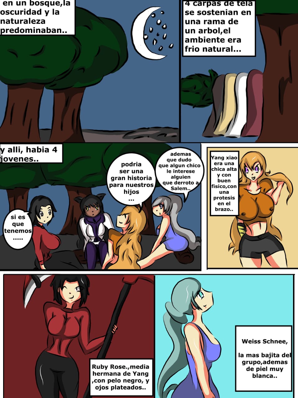 RWBY: La Noche de los Aullidos / RWBY: The Night of the Howls page 5 full