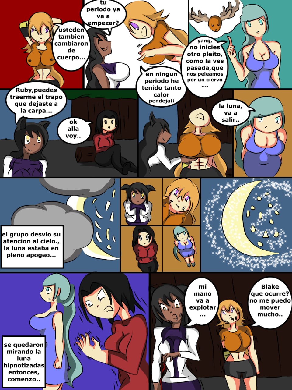 RWBY: La Noche de los Aullidos / RWBY: The Night of the Howls page 7 full