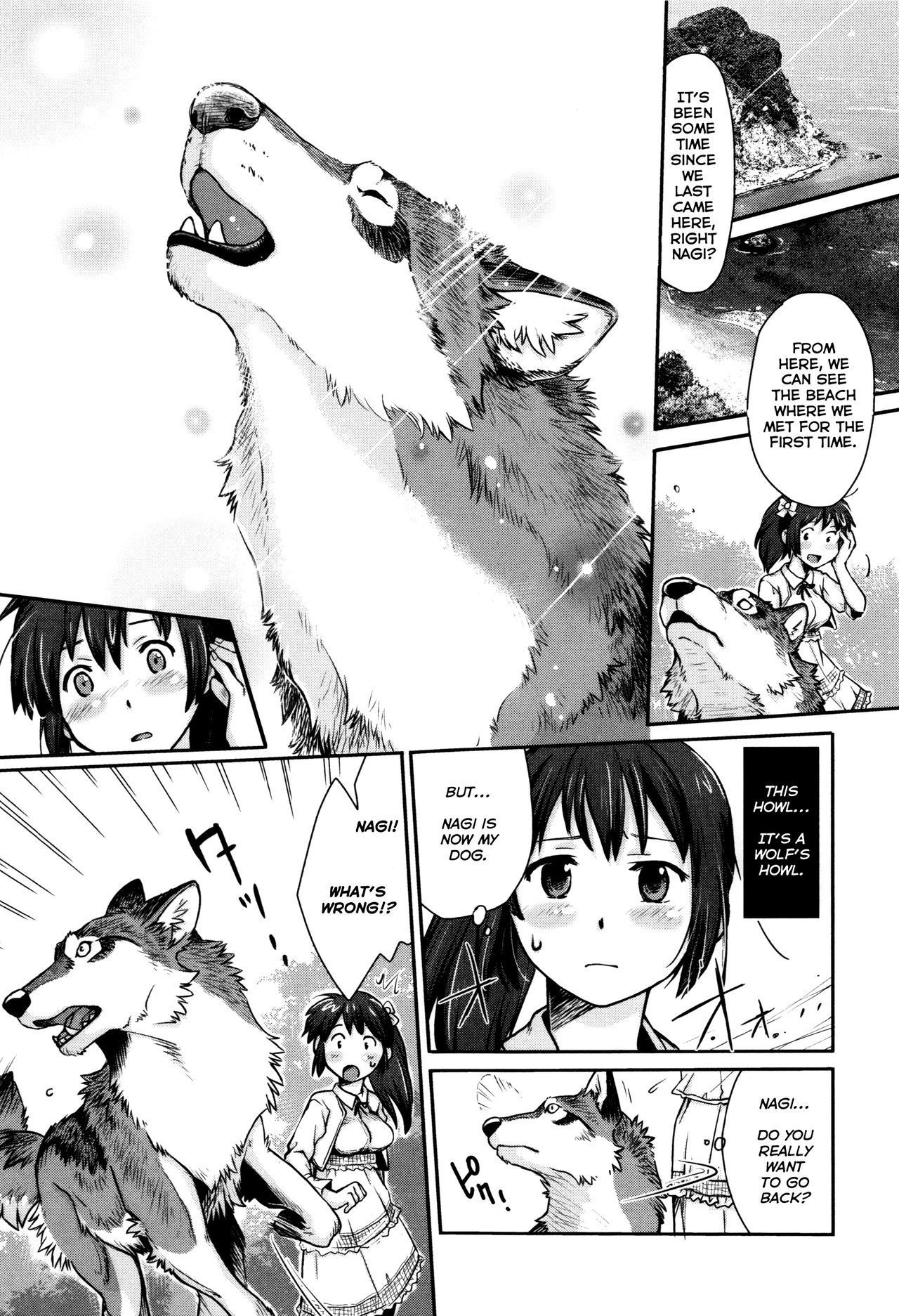 Nagi, Ikanaide! ~Ookami to Shoujo~ | Don't Go, Nagi! ~Wolf &amp; Girl~ page 5 full