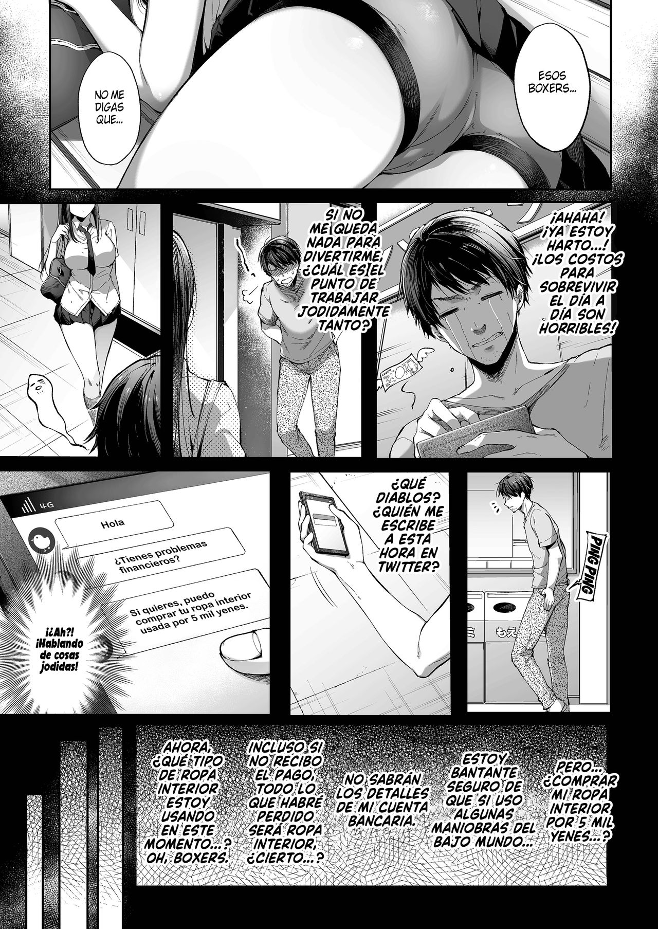 Muttsuri Sukebe na JK wa Suki desu ka? | ¿Te Gustan las Chicas de Secundaria Secretamente Sucias? page 4 full