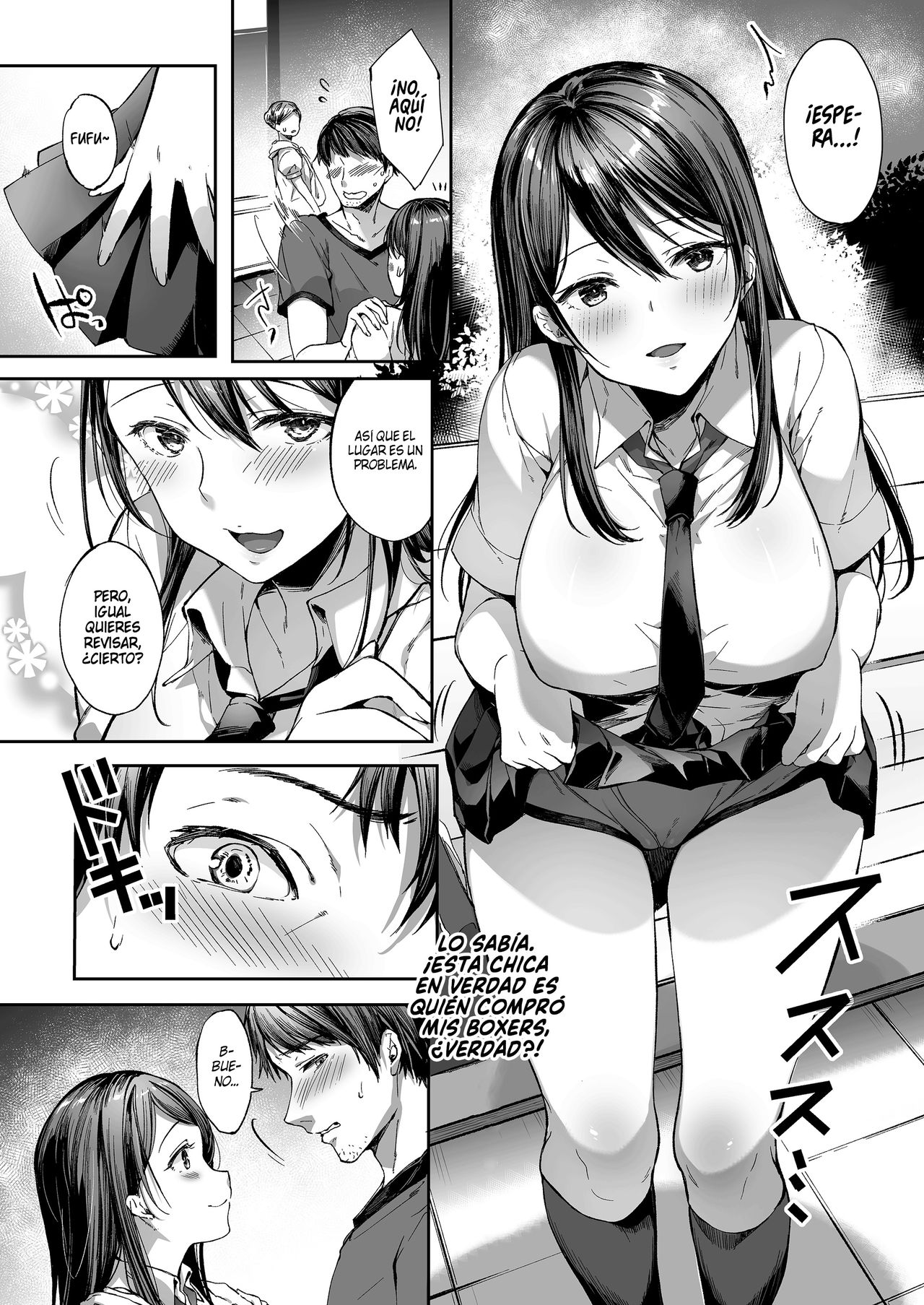 Muttsuri Sukebe na JK wa Suki desu ka? | ¿Te Gustan las Chicas de Secundaria Secretamente Sucias? page 8 full